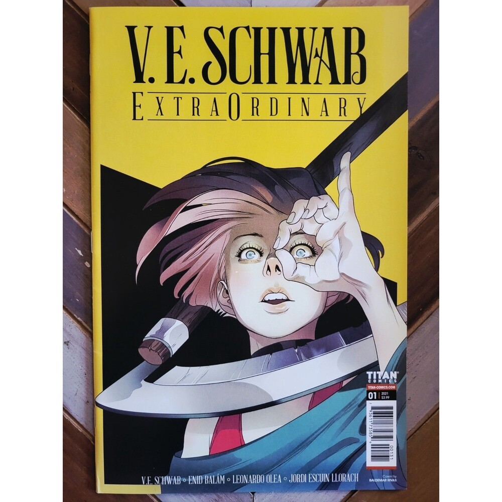 Extraordinary #1 VF- (2021 Titan) First Issue / V.E. Schwab Baldemar Rivas Cover